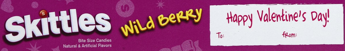 slide 3 of 6, SKITTLES Wild Berry Valentine's Day Candy Gift, 3.5-Ounce Gift Box, 3.5 oz