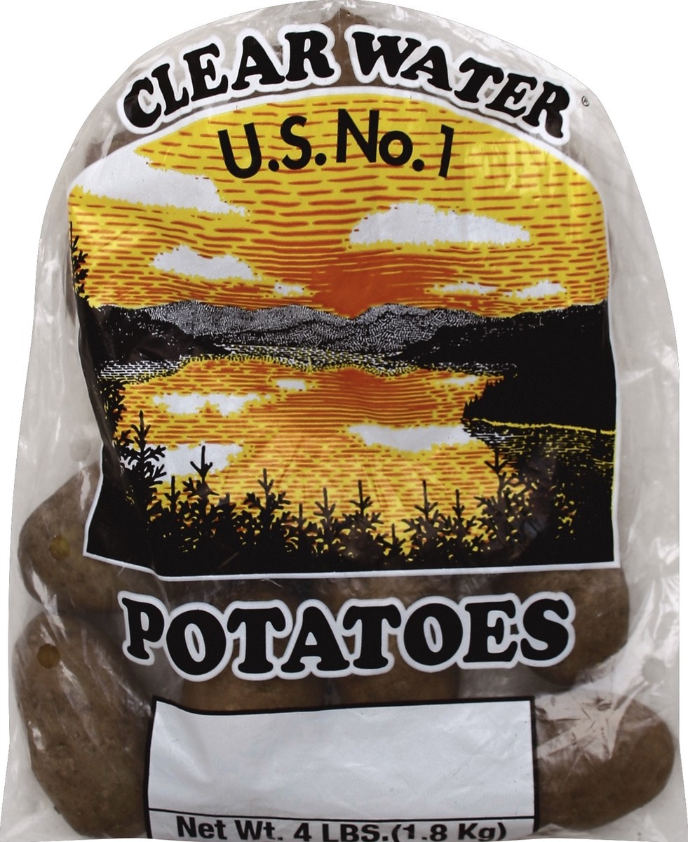 slide 5 of 5, Clearwater Potato Ap Russt 4Lb, 4 lb