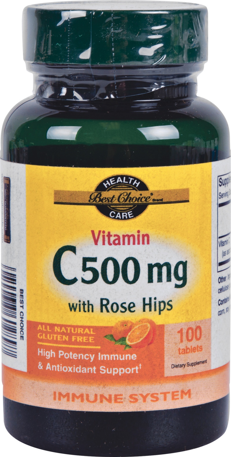 slide 1 of 1, Best Choice Natural Vitamin C, 500 mg