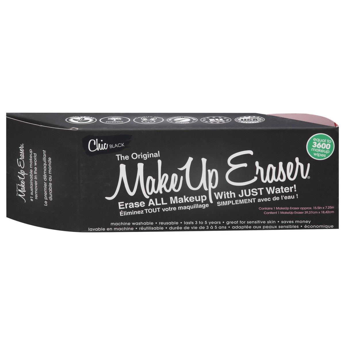 slide 6 of 11, The Original Makeup Eraser Chic Black, 1 ct