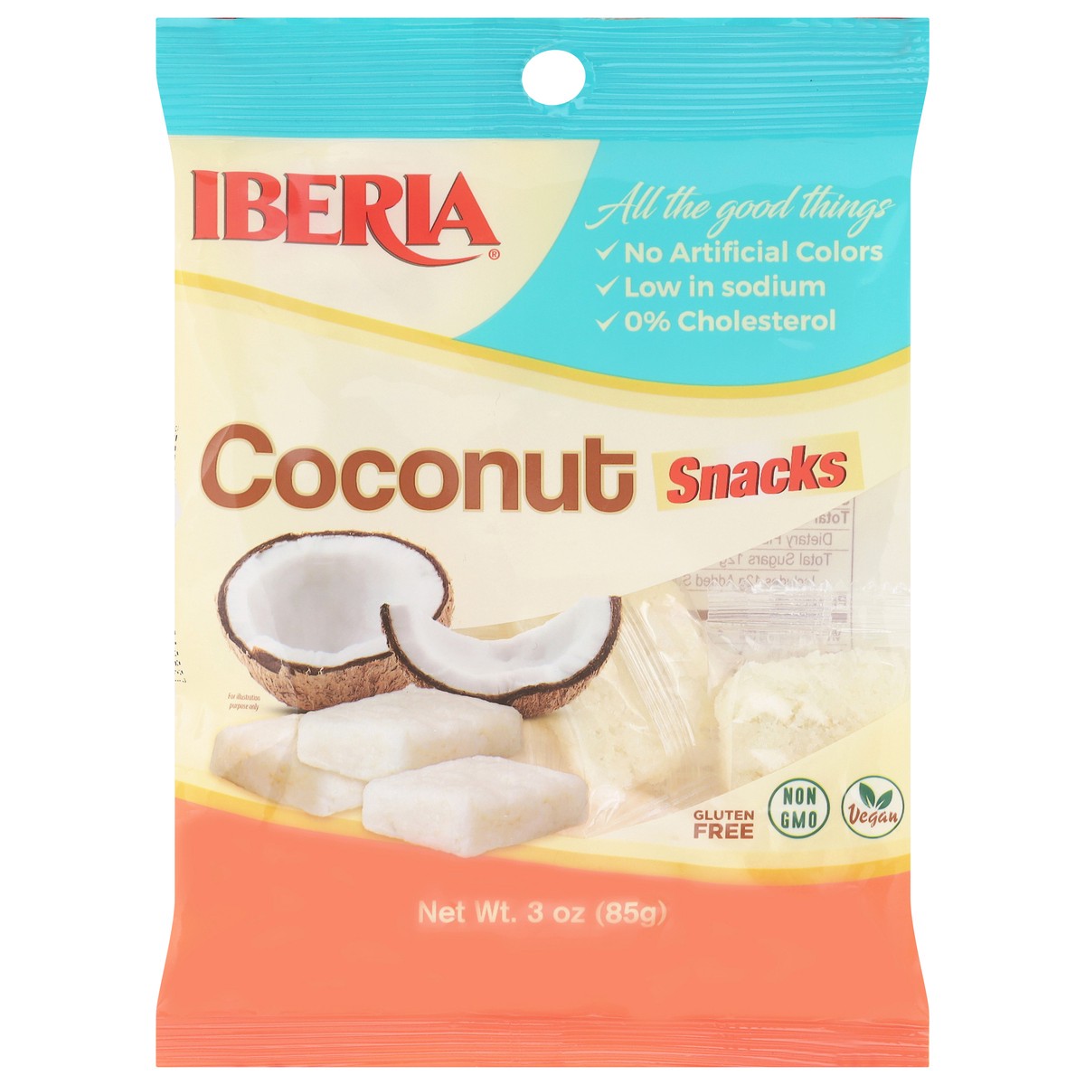slide 1 of 13, Iberia Coconut Snacks 3 oz, 3 oz