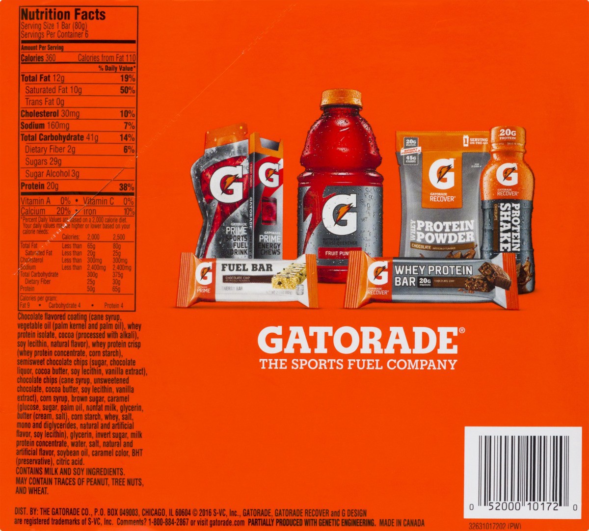 slide 8 of 9, Gatorade Energy Drink, Chocolate Chip, 16.8 oz