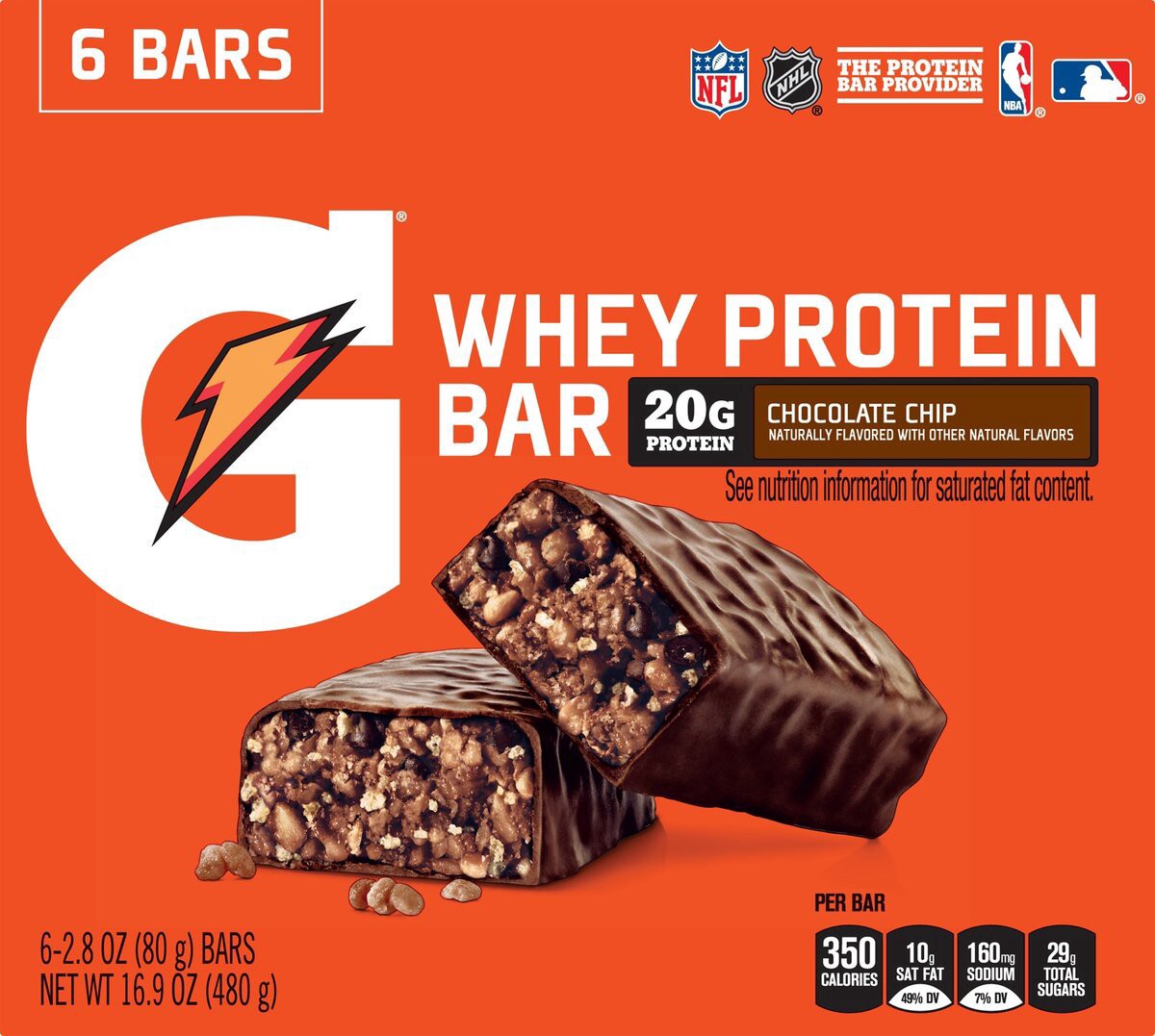 slide 6 of 9, Gatorade Energy Drink, Chocolate Chip, 16.8 oz