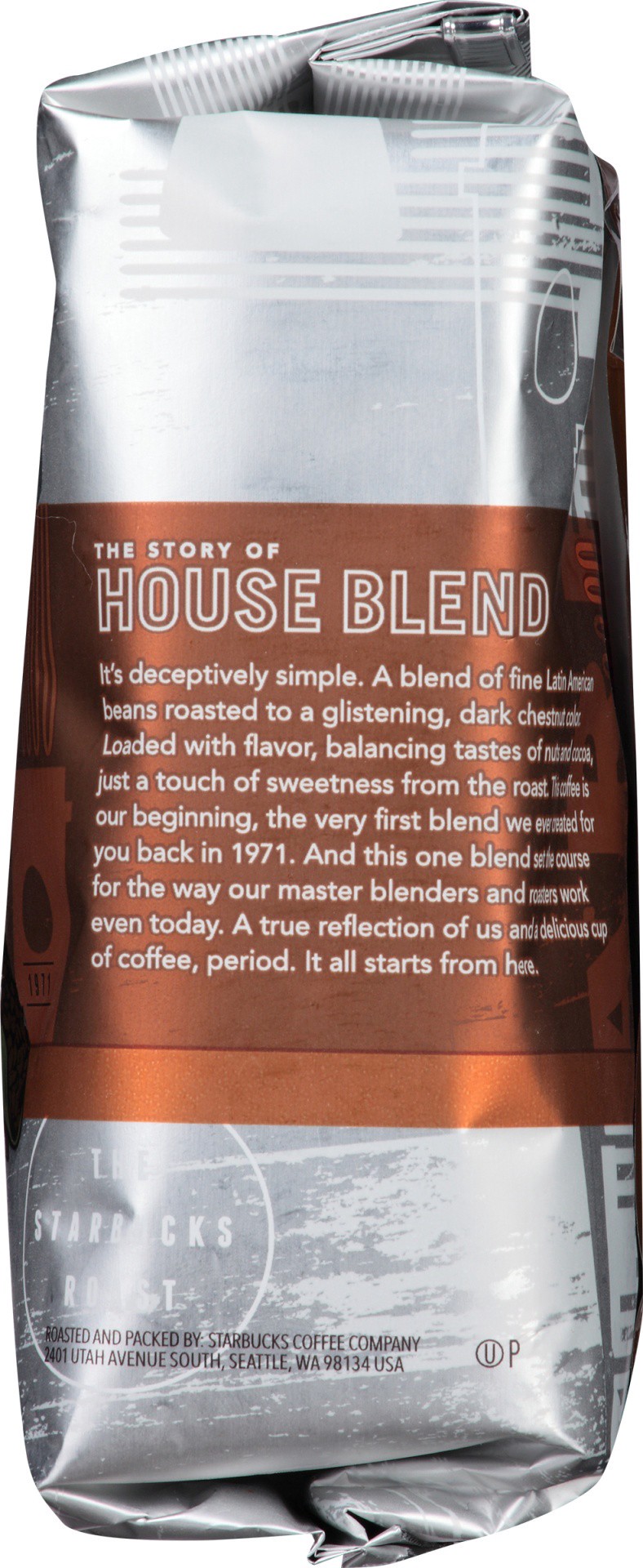 slide 3 of 6, Starbucks Coffee Ground Decaf House Blend, 12 oz