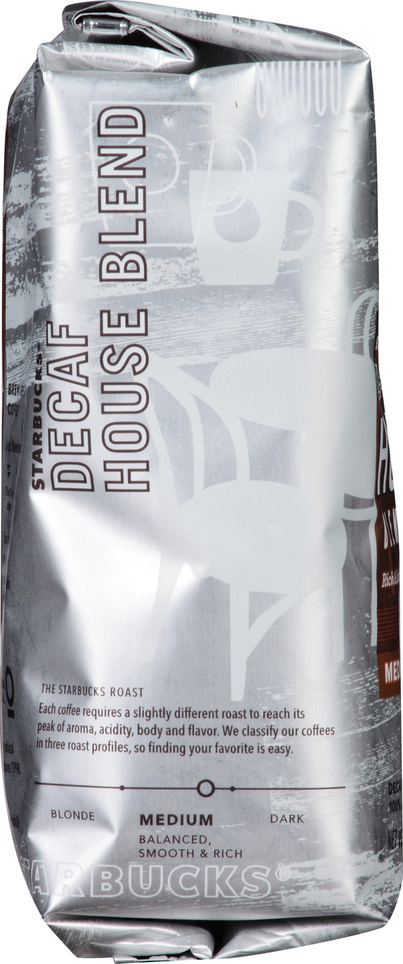 slide 6 of 6, Starbucks Coffee Ground Decaf House Blend, 12 oz