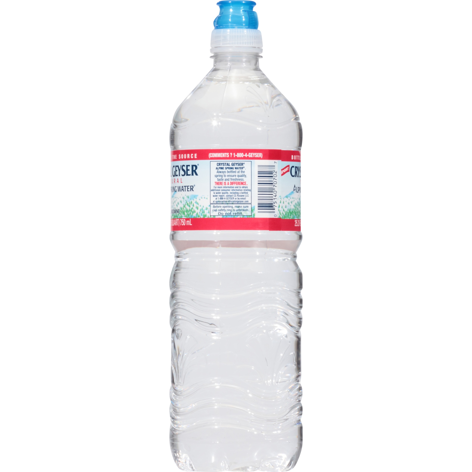 slide 3 of 4, Crystal Geyser Natural Alpine Spring Water Bottle, 25.3 oz