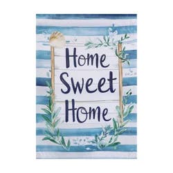 Home Sweet Home Garden Suede Flag