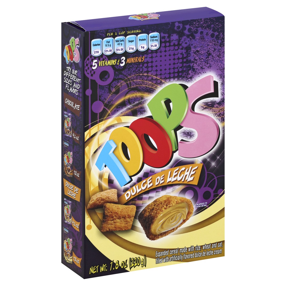 slide 3 of 5, TOOPS Cereal 7.8 oz, 7.8 oz