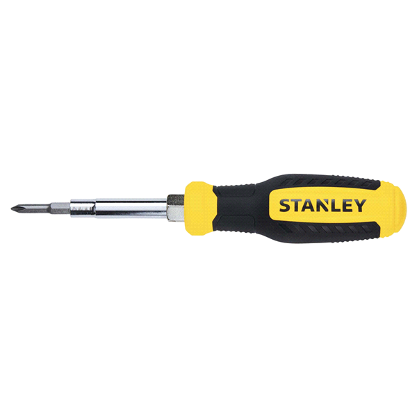 slide 7 of 9, Stanley 6-in-1 Quick Change Interchangeable Screwdriver, 1 ct