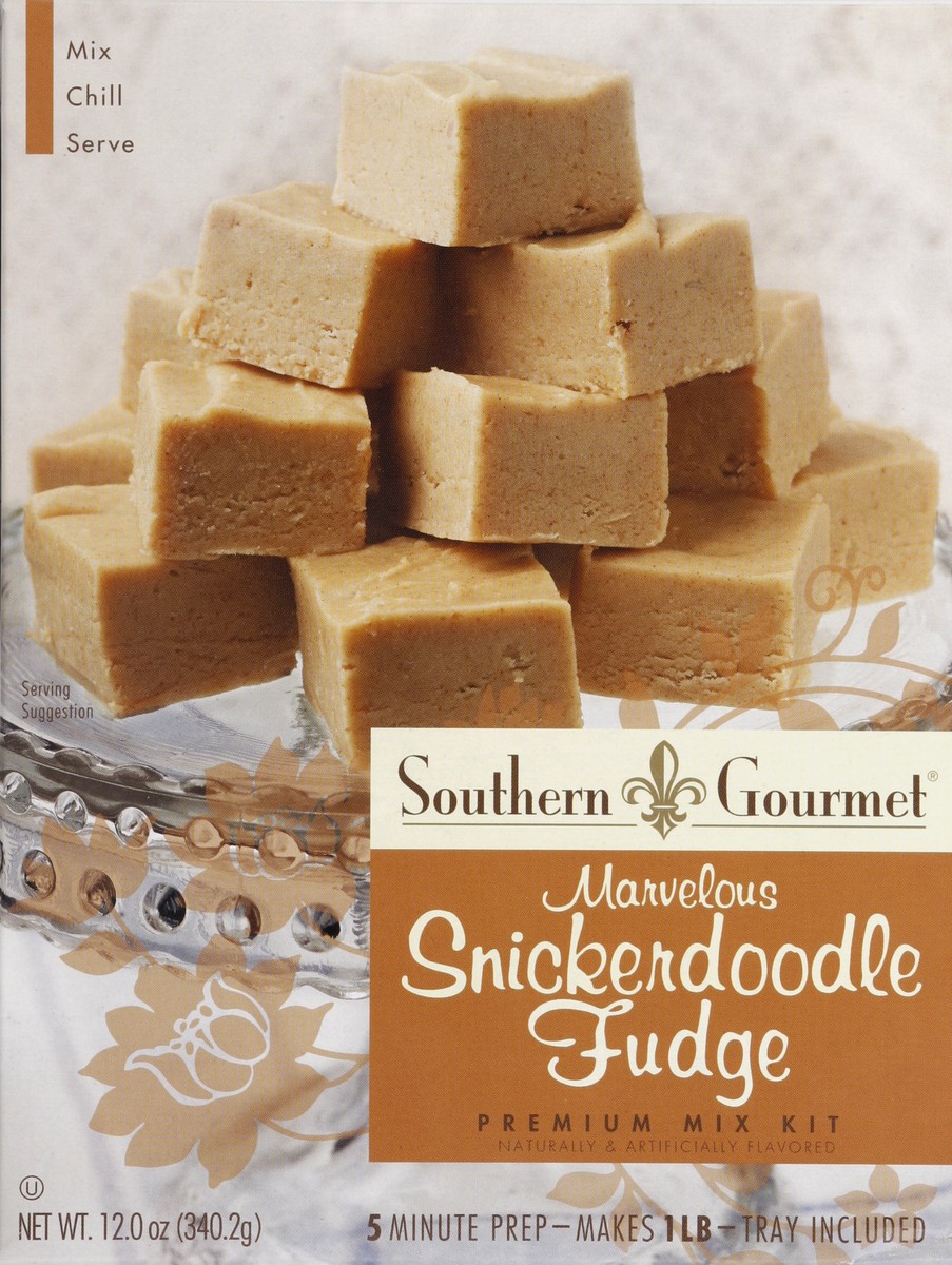 slide 3 of 4, Southern Gourmet Marvelous Snickerdoodle Fudge Premium Mix Kit , 12 oz