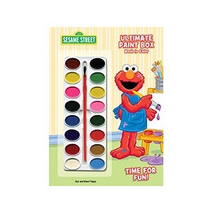 slide 1 of 1, Bendon Publishing Bendon Sesame Street Ultimate Paintbox Activity Book, 1 ct