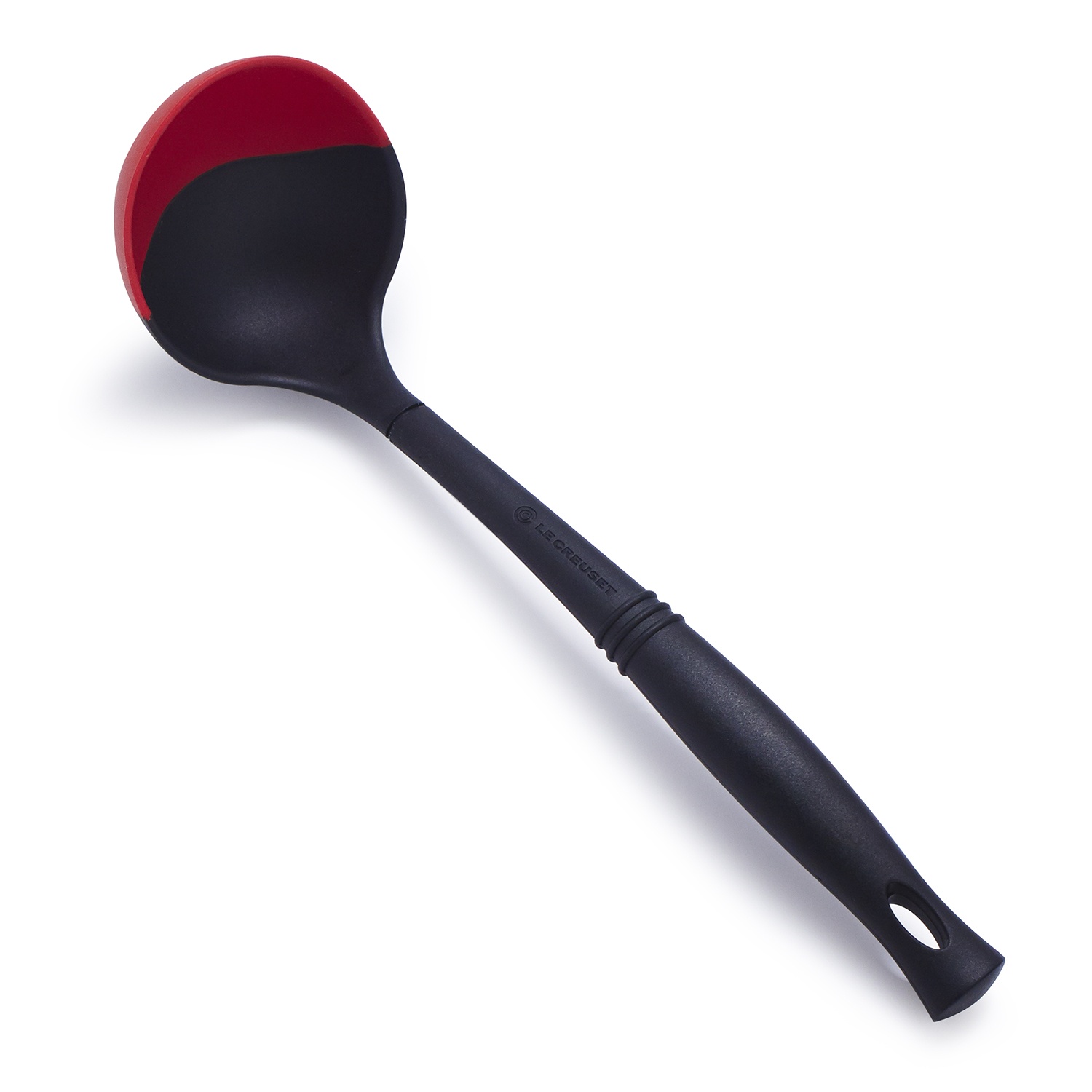 slide 1 of 1, Le Creuset Ladle Silicone Revolution Cherry, 1 ct