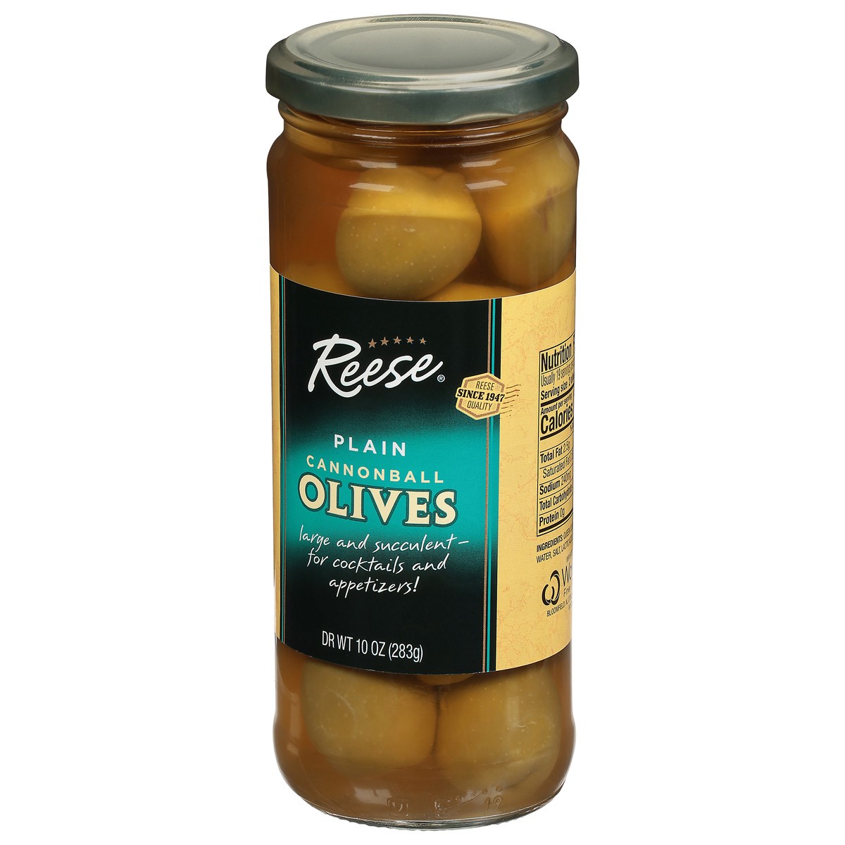 slide 2 of 11, Reese Cannonball Plain Olives 10 oz, 10 oz