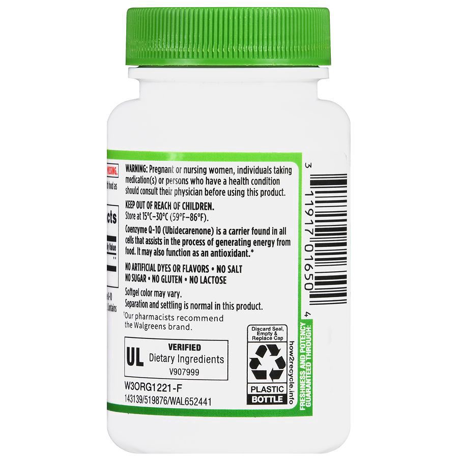 slide 2 of 5, Walgreens CoQ-10 100mg, 90 ct