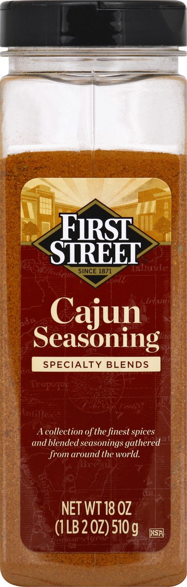 slide 4 of 6, First Street Cajun Seasoning, 8 oz