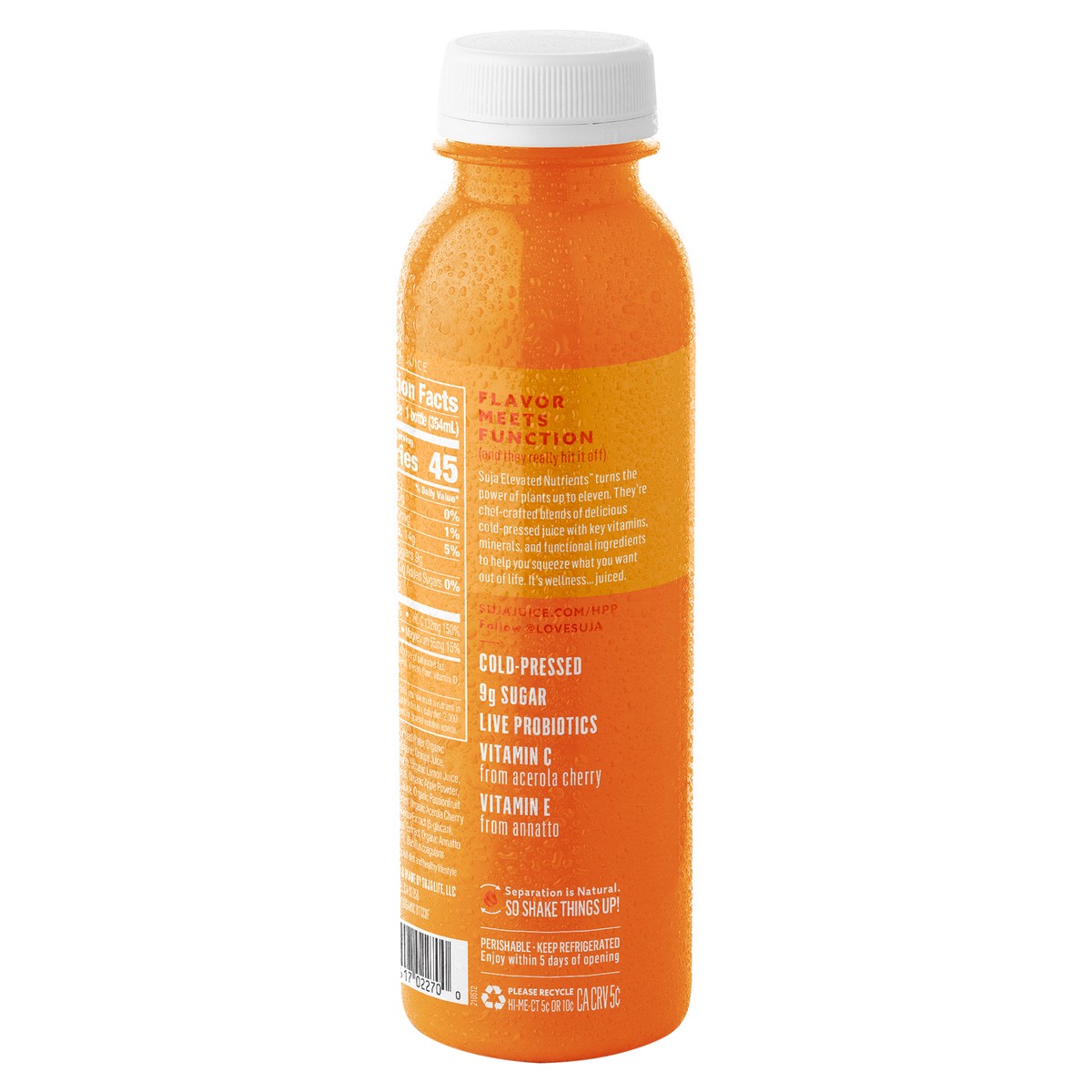 slide 4 of 11, Suja Organic Carrot Mango Immunity Cold-Pressed Juice 12oz., 12 fl oz