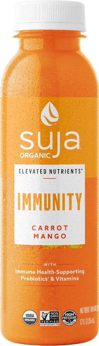 slide 10 of 11, Suja Organic Carrot Mango Immunity Cold-Pressed Juice 12oz., 12 fl oz