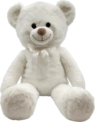 Holiday Home Jumbo Bear Plush - White