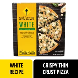 California Pizza Kitchen White Recipe Crispy Thin Crust Pizza