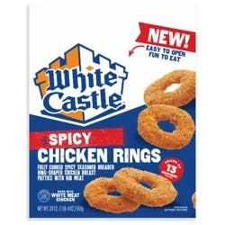 White Castle Spicy Chicken Rings 20 oz