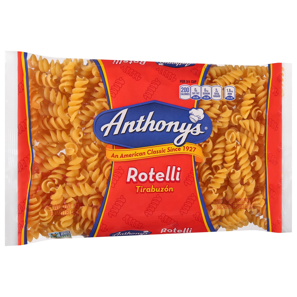 slide 5 of 9, Anthony's Rotelli 16 oz, 16 oz