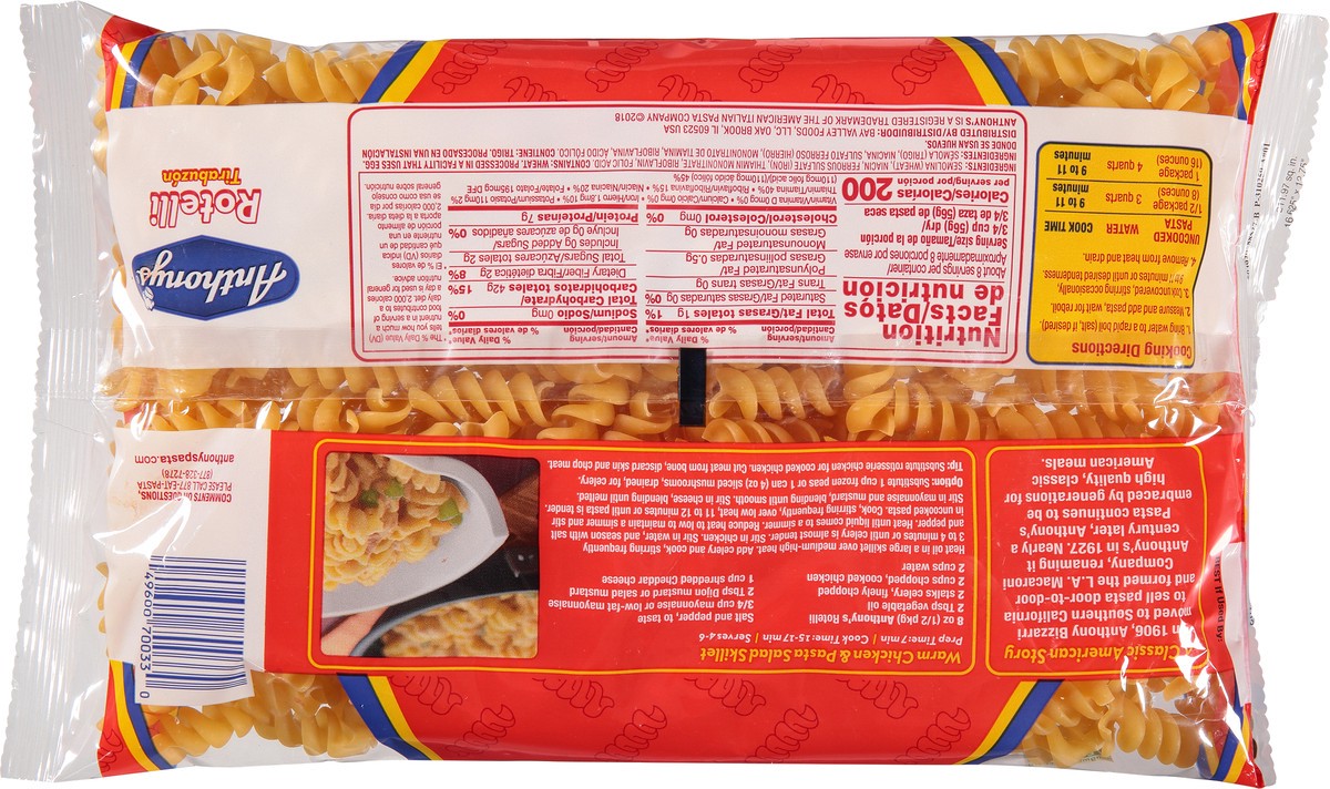 slide 4 of 9, Anthony's Rotelli 16 oz, 16 oz