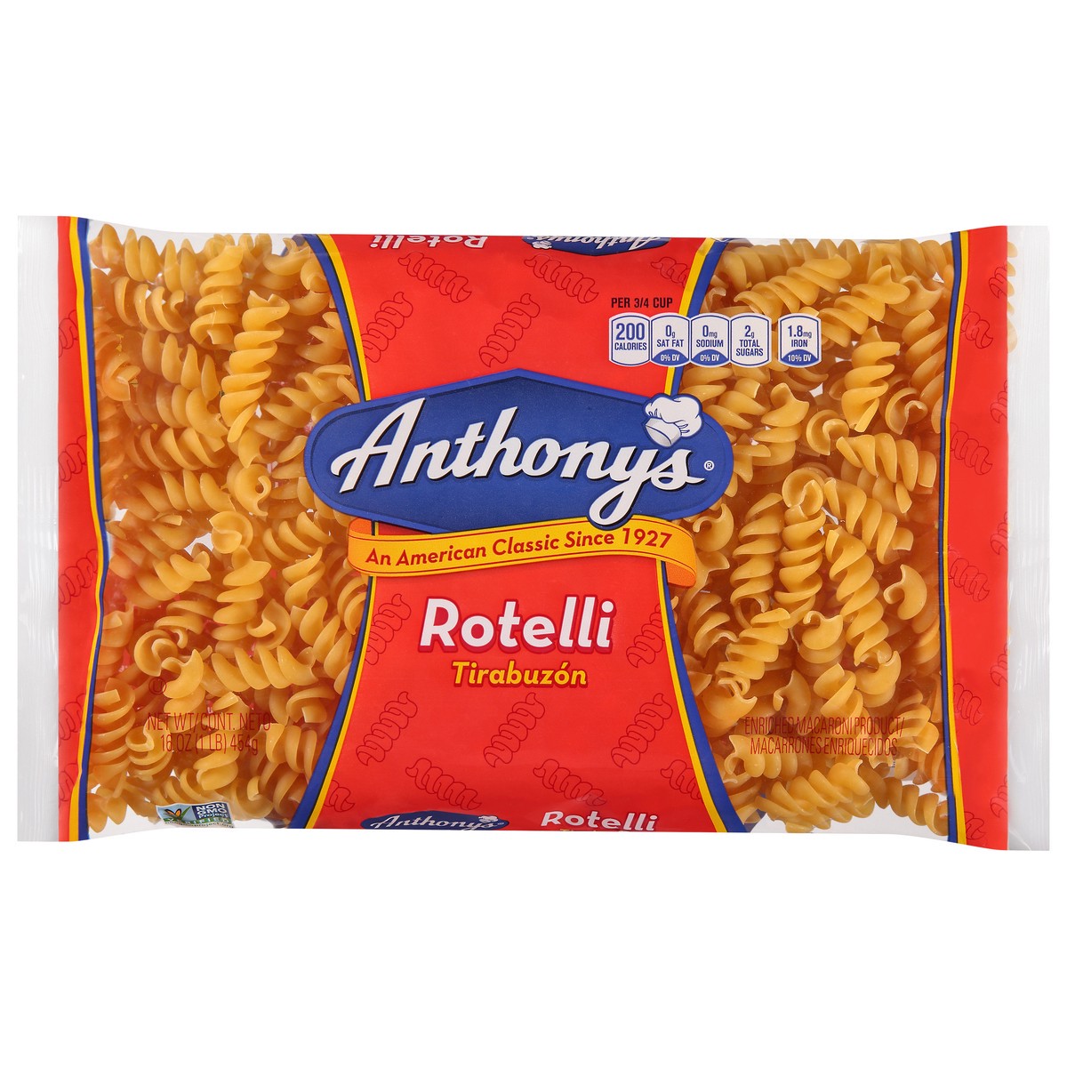 slide 1 of 9, Anthony's Rotelli 16 oz, 16 oz