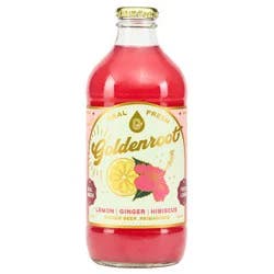 Goldenroot Hibiscus Ginger Beer