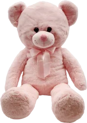 Holiday Home Jumbo Bear Plush - Pink