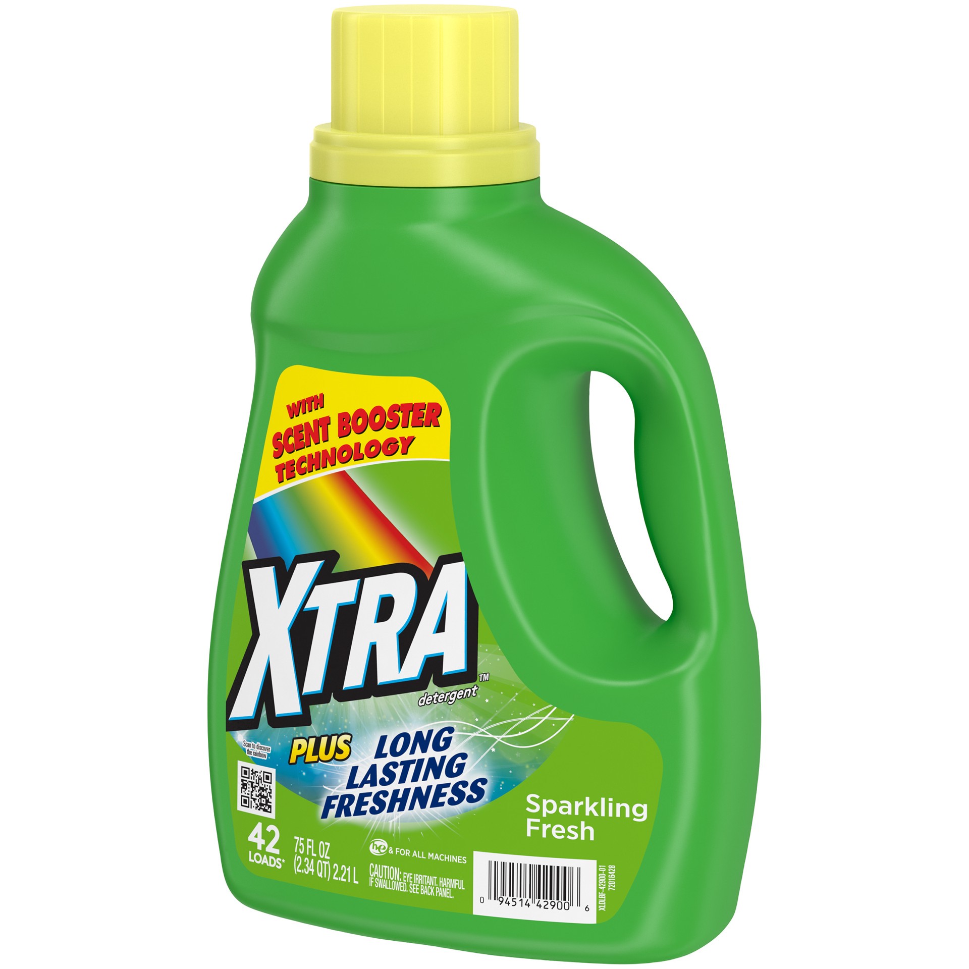 slide 2 of 4, Xtra Liq Laundry Detergent, 75 oz