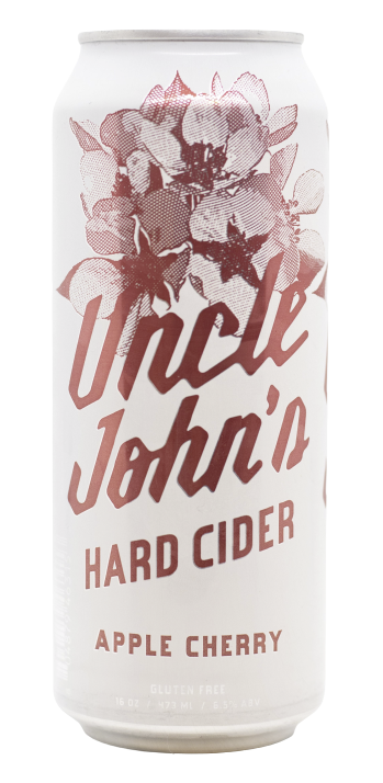 slide 1 of 1, Uncle Johns Hard Cider Apple Cherry 4 Pk, 16 oz