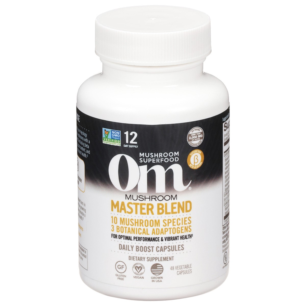 slide 13 of 13, Om Capsules Mushroom Daily Boost 48 ea, 48 ct