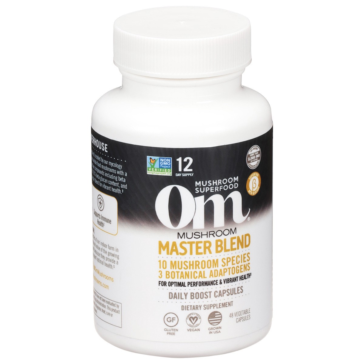 slide 11 of 13, Om Capsules Mushroom Daily Boost 48 ea, 48 ct