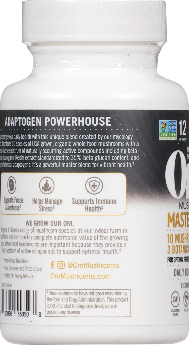 slide 6 of 13, Om Capsules Mushroom Daily Boost 48 ea, 48 ct