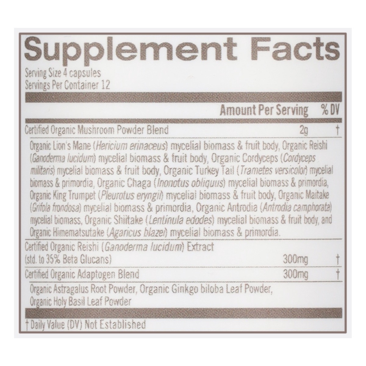 slide 12 of 13, Om Capsules Mushroom Daily Boost 48 ea, 48 ct