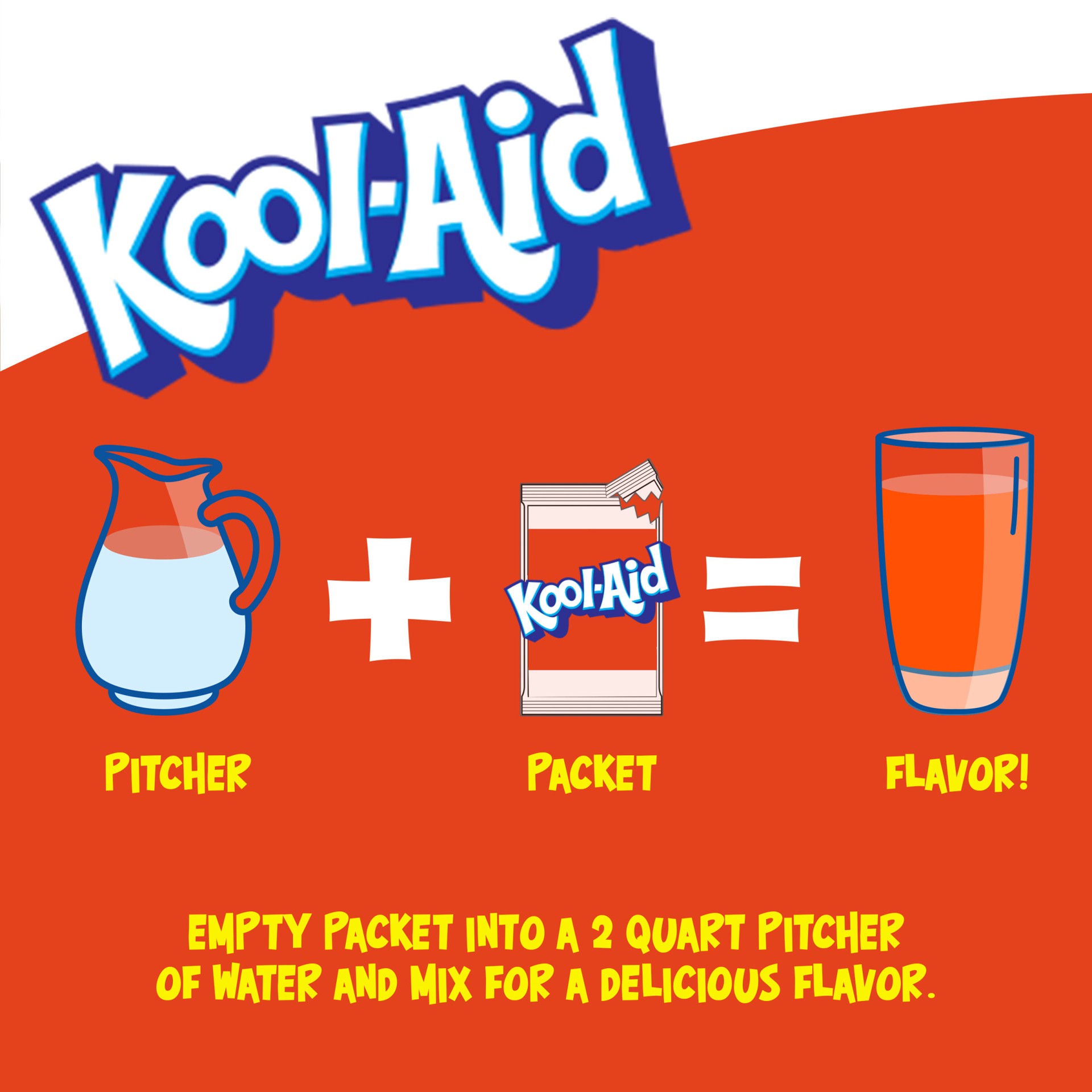 slide 4 of 5, Kool-Aid Unsweetened Orange Artificially Flavored Powdered Soft Drink Mix- 0.15 oz, 0.15 oz