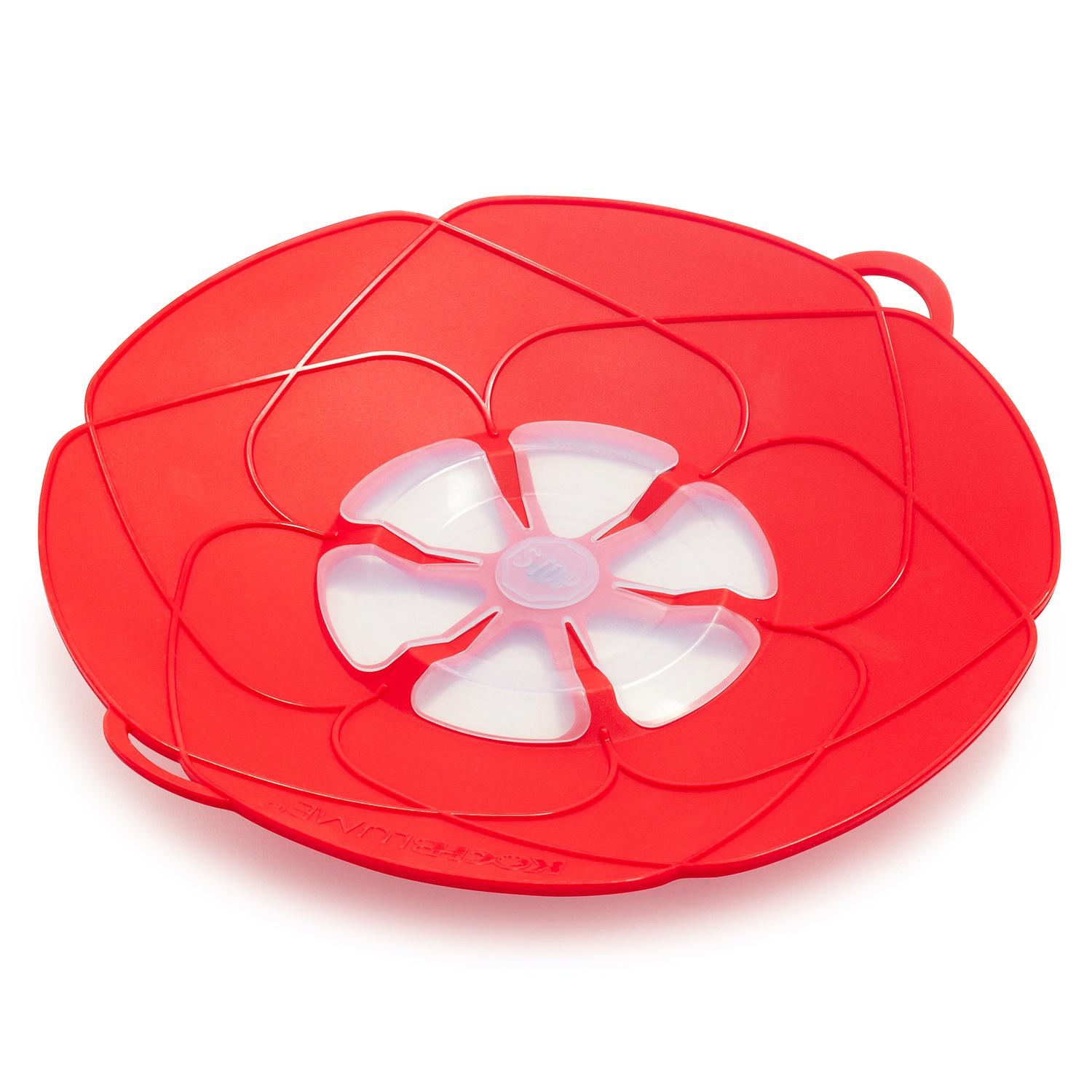 slide 1 of 1, Sur La Table Spill Stopper Lid, Red, 1 ct