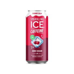 Sparkling Ice + Caffeine Cherry Cola