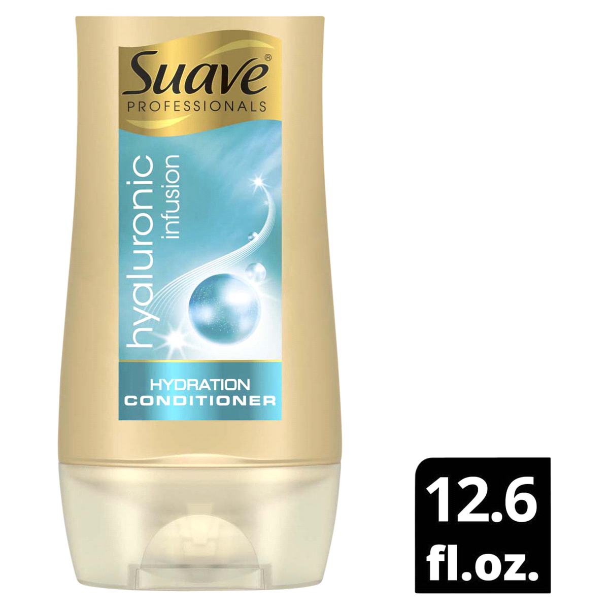 slide 1 of 1, Suave Professionals Hyaluronic Infusion Hydrating Conditioner, 12.6 oz