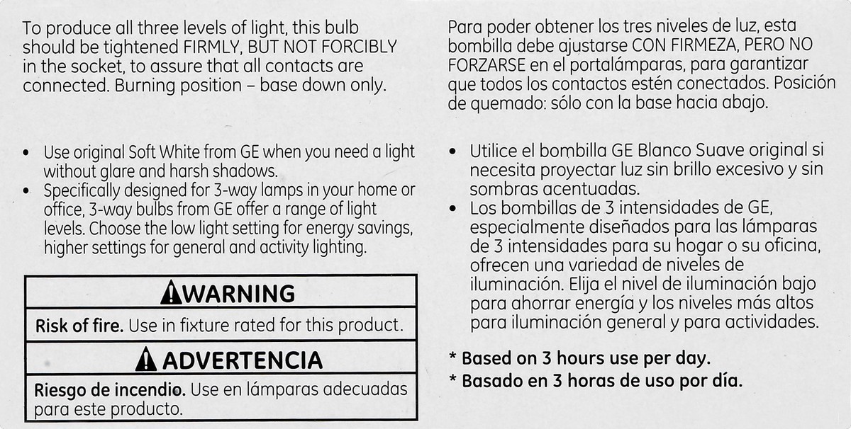 slide 3 of 11, GE Light Bulbs A21 Soft White General Purposes 30 70 150 Watts - 2 Count, 2 ct