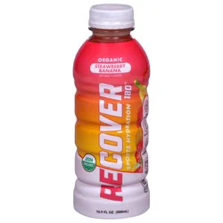Recover 180 Organic Strawberry Banana Sports Hydration 16.9 fl oz