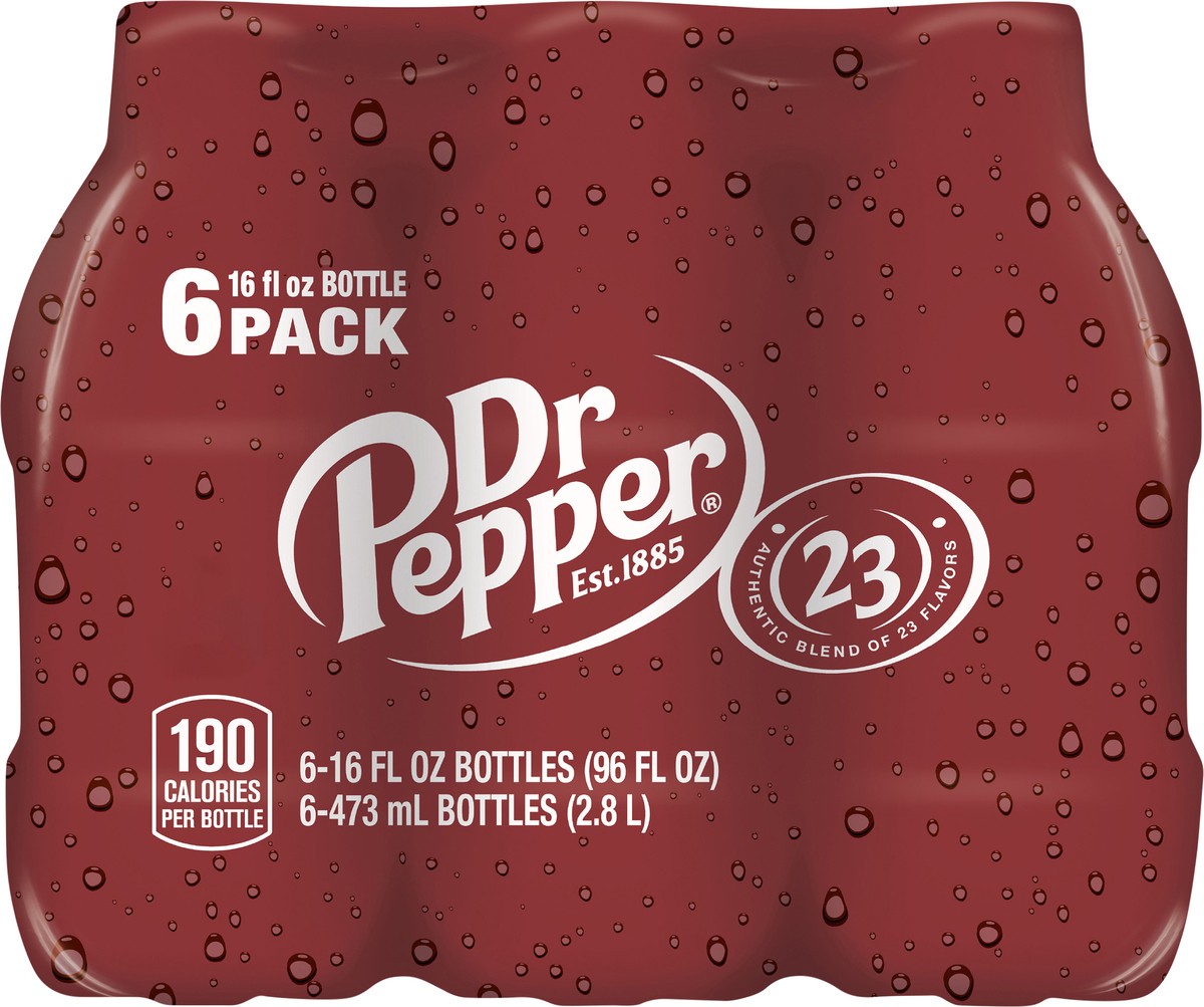 slide 2 of 9, Dr Pepper Soda- 6 ct, 6 ct