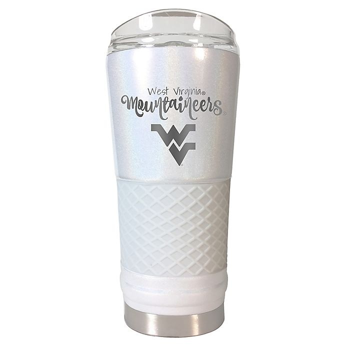 slide 1 of 1, NCAA West Virginia University Opal Draft Tumbler, 24 oz