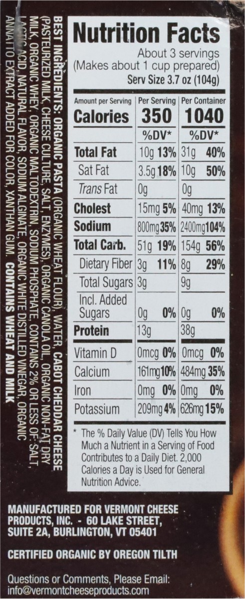 slide 6 of 9, Cabot Farmers Reserve Yellow Cheddar Mac & Cheese, 11 oz