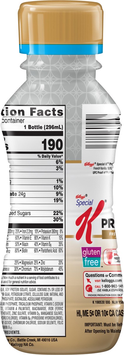 slide 5 of 6, Special K French Vanilla Protein Shake 10 fl oz, 10 fl oz