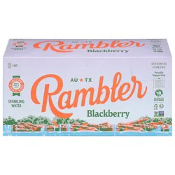 Rambler Blackberry Sparkling Water - 8 ct; 12 fl oz Cans