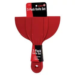 Red Devil 3-Piece Plastic Putty Knife Set