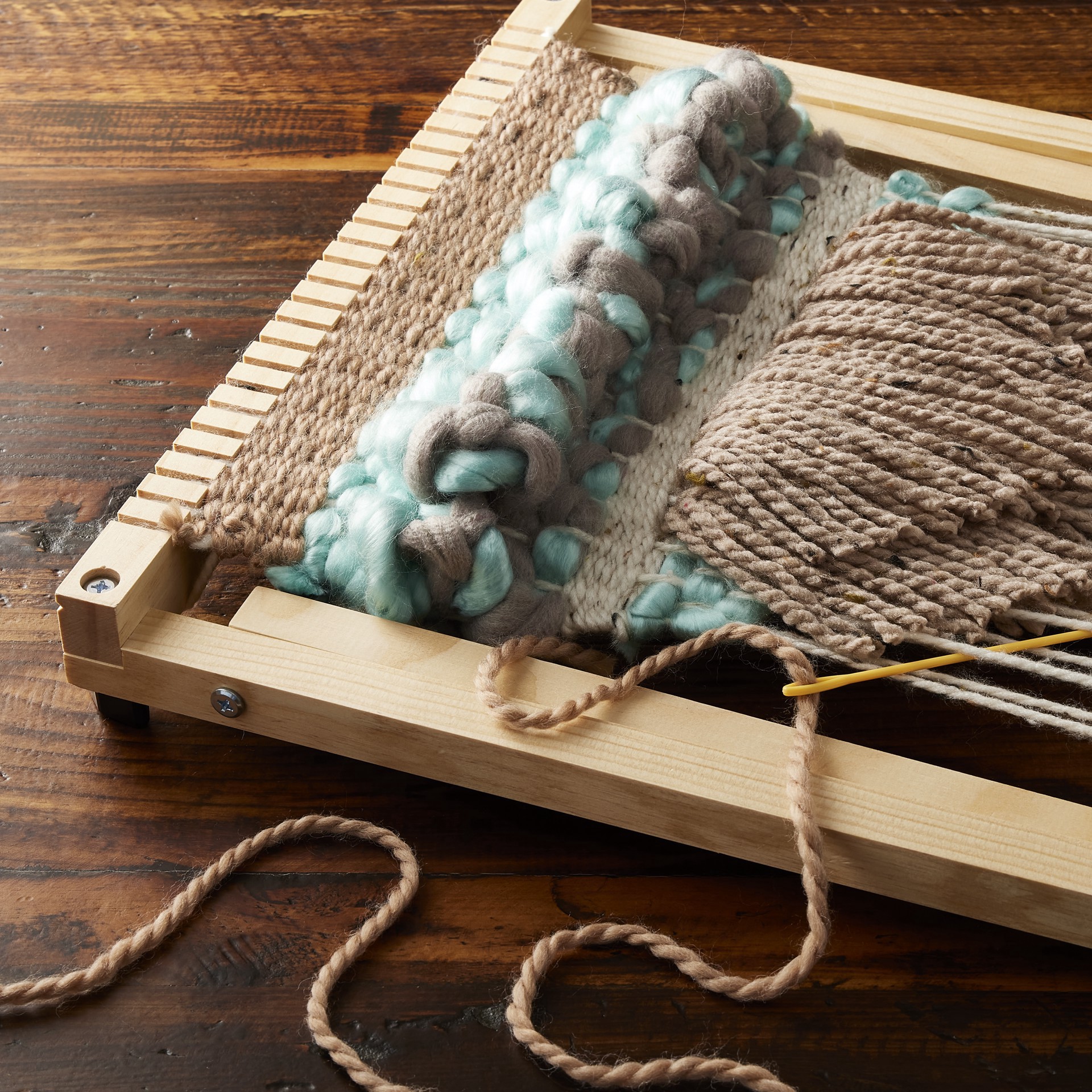 slide 3 of 3, Easel Loom By Loops & Threads, 16.5 in x 24 in