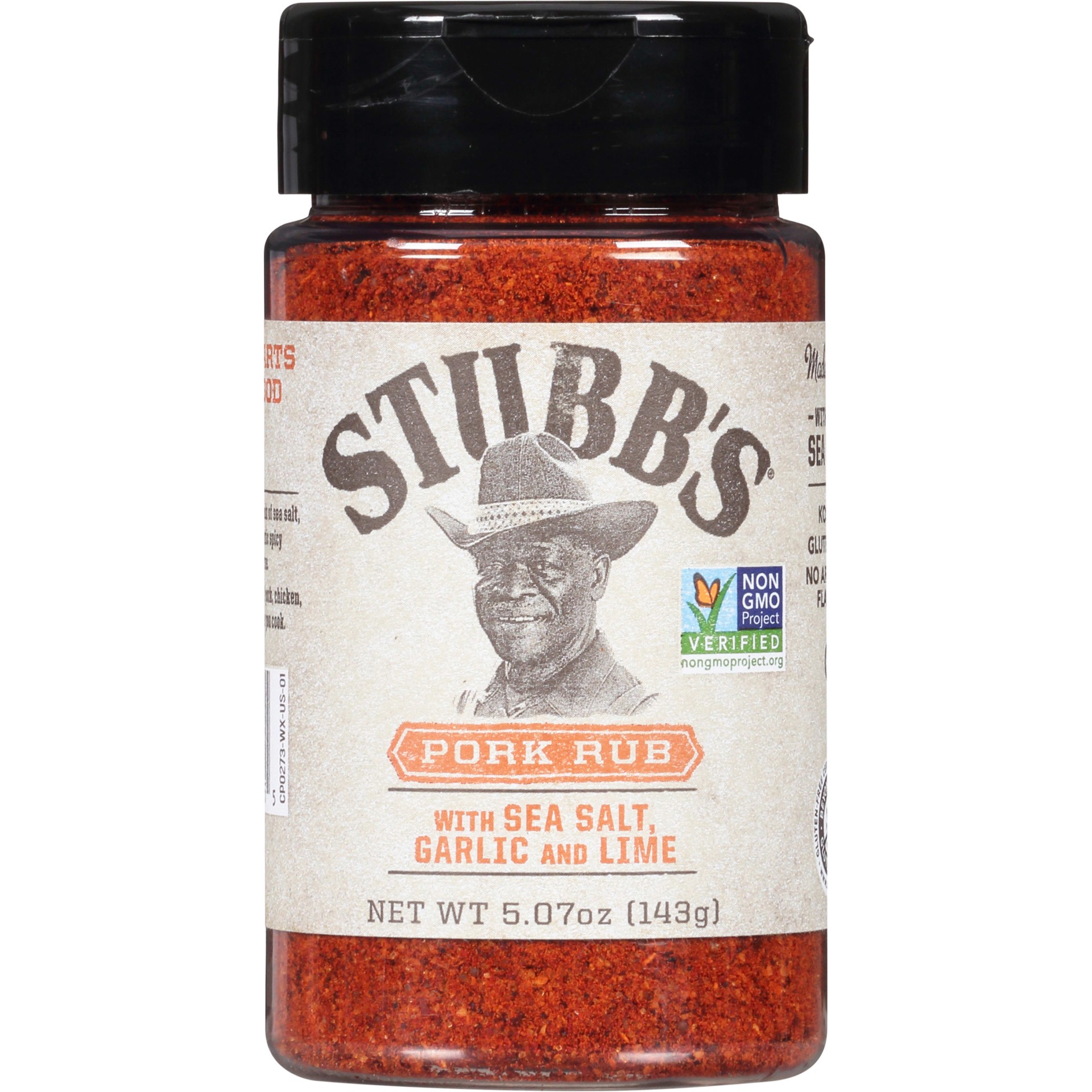 slide 1 of 7, Stubb's Pork Rub, 5.07 oz, 5.07 oz