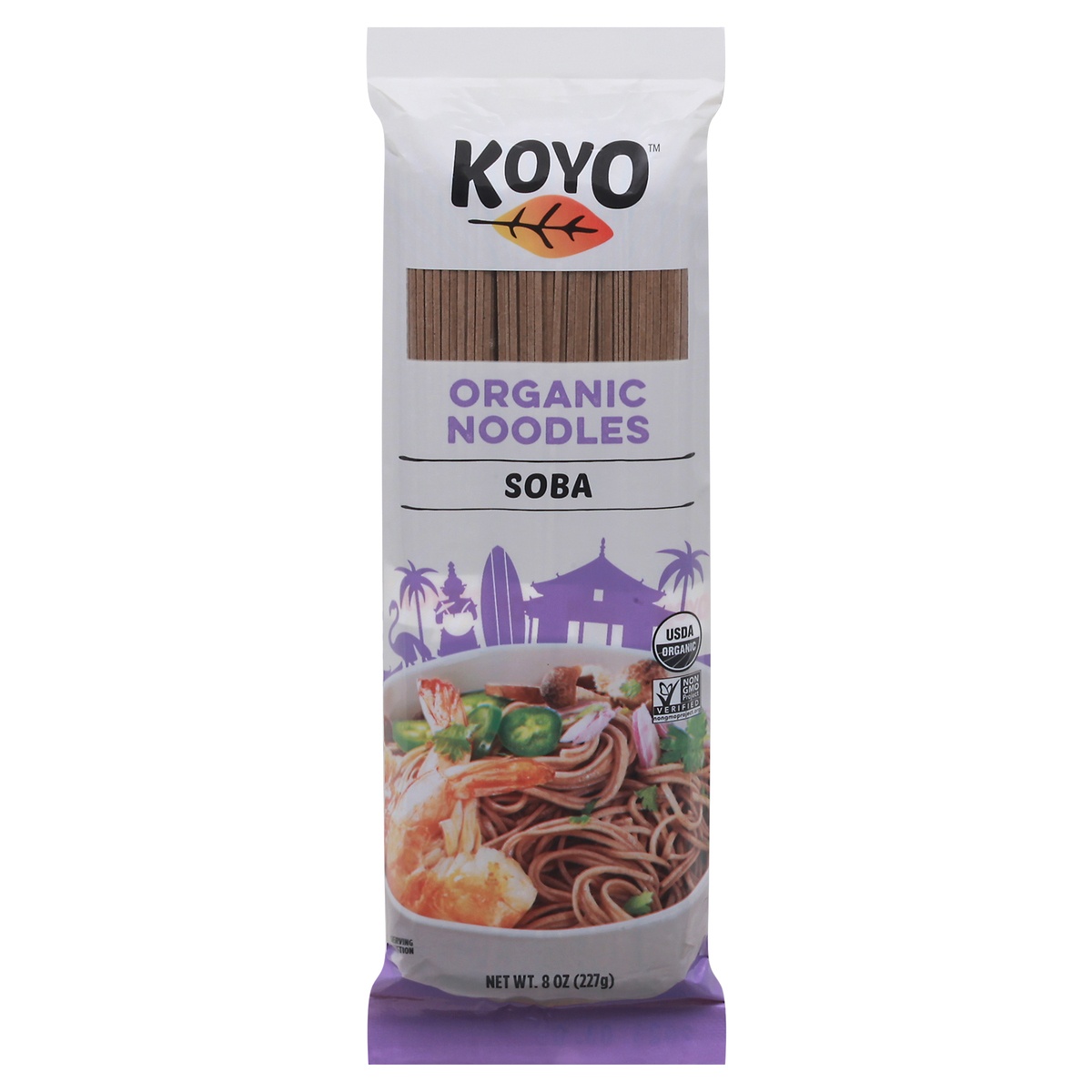 slide 1 of 1, Koyo Organic Udon Noodles - Soba, 8 oz
